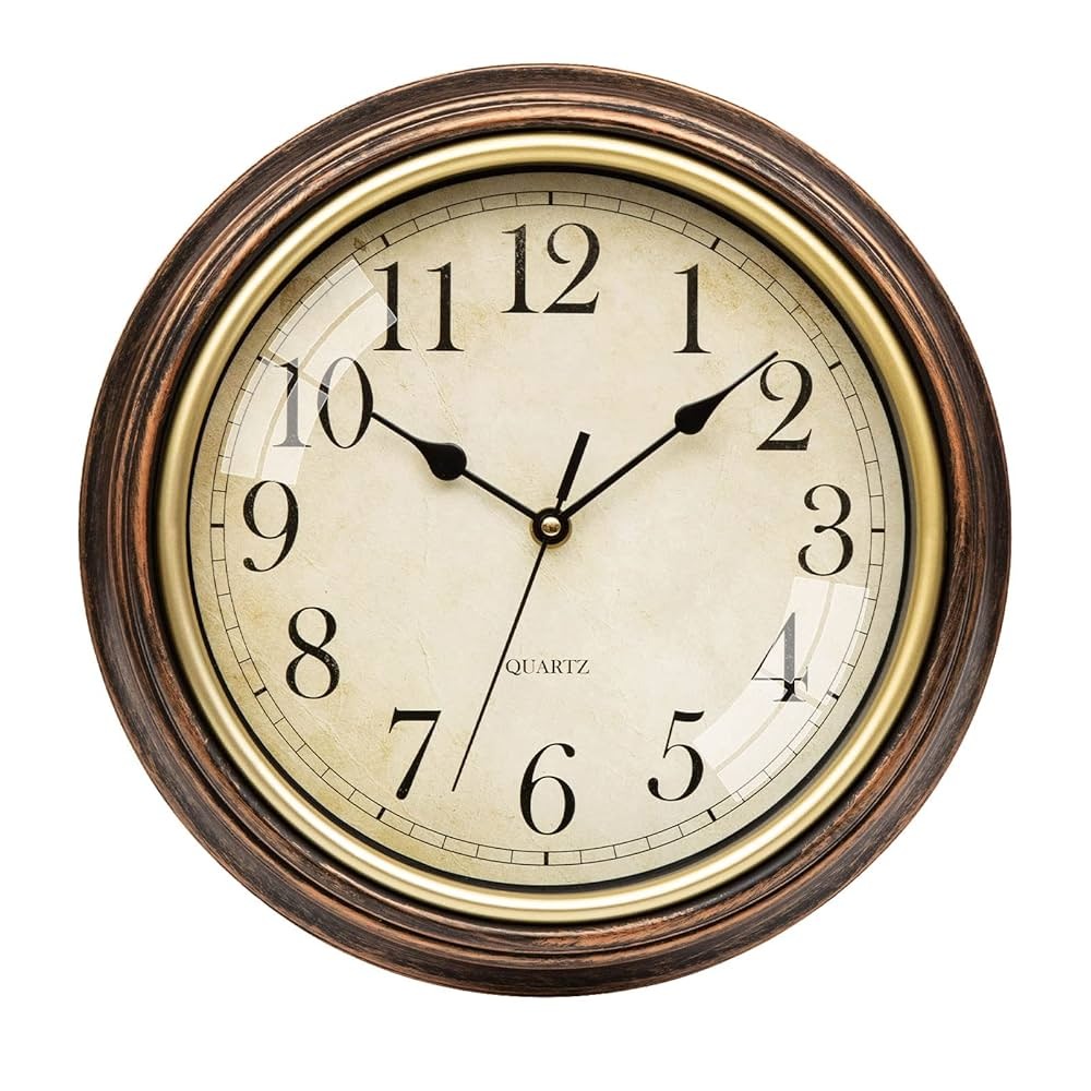 Glass wall clocks